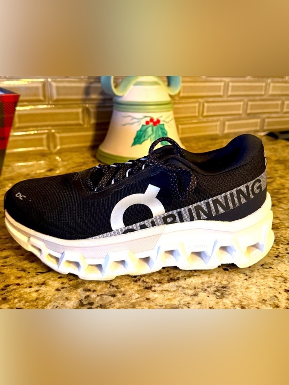 On Running Black and White Women's Sneakers